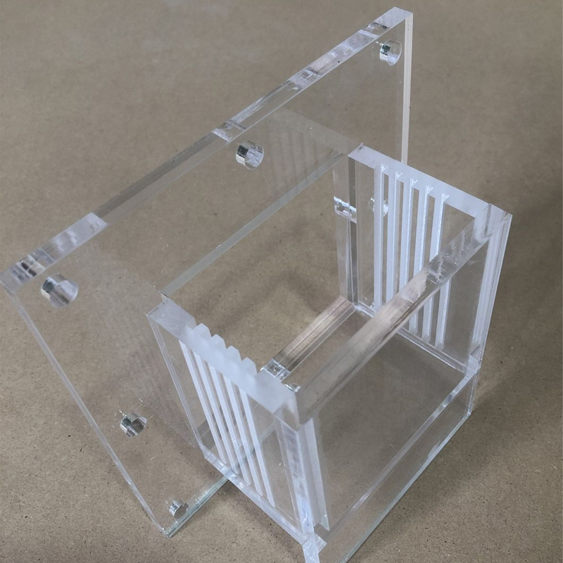 定制透明亚克力有机玻璃空心管展示收纳盒子实验装置仪器制品加工
