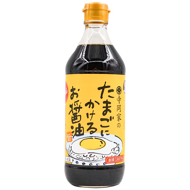 现货日本进口寺冈家鸡蛋上拌饭酱油日式料理多用途调味汁品500ml