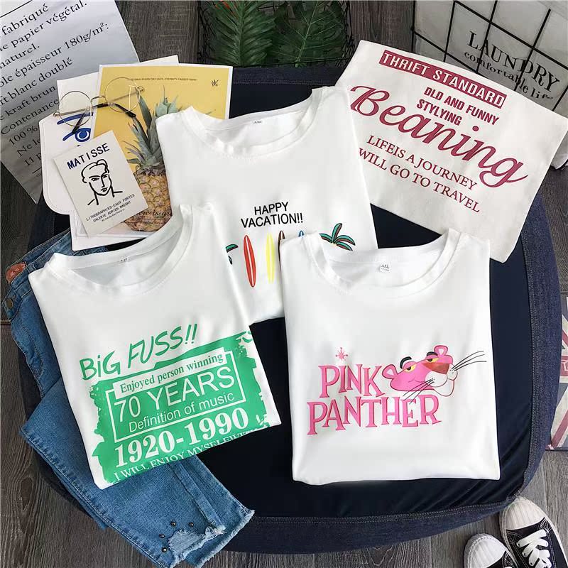 女装套头款女士白色薄款卡通图案圆领洋气时尚宽松长袖t恤女早春|msdalam kategori Butik wanita / wanita, baju-T - dari Buy2taobao.com untuk memberikan perkhidmatan ejen Taobao profesional membeli