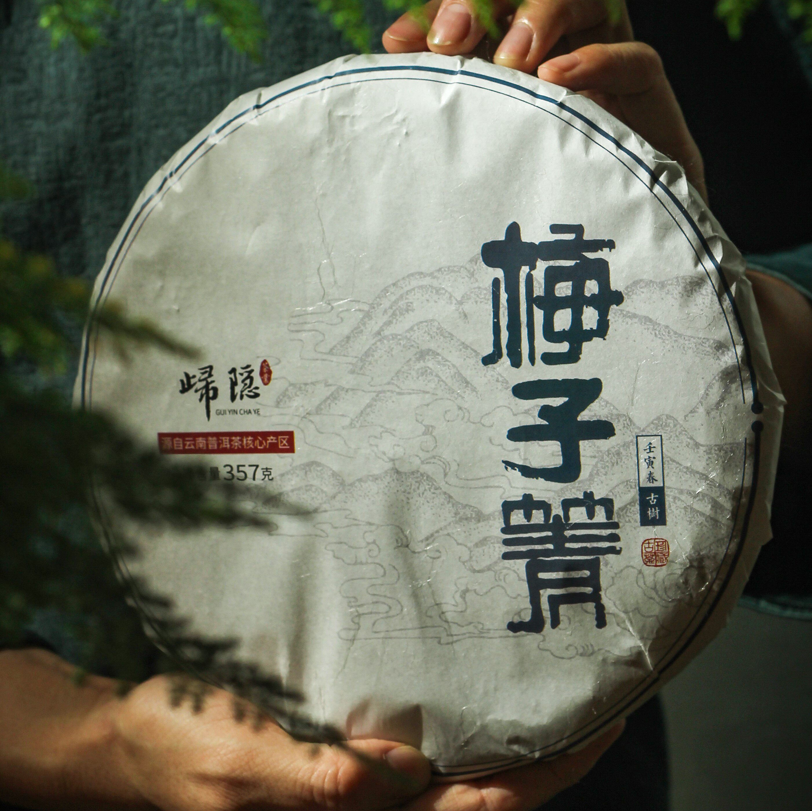 梅子箐古树】 2022年临沧永德梅子箐古树头春普洱茶生茶 357g茶饼