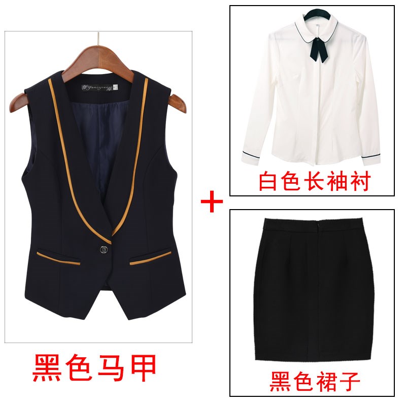 Beautician Business Suits suit summer Bar counter coverall fashion Short sleeved Stewardess Flight attendants uniform interview Dressin the Women's clothing/Boutique , Set/Student uniforms/Work uniforms , Career skirt suits category - from Buy2taobao.com to provide professional Taobao agent buy service
