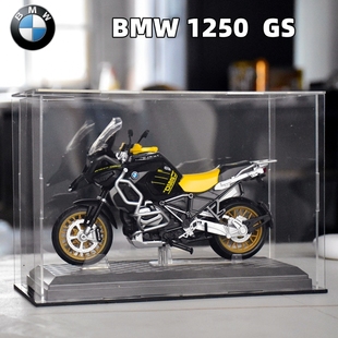 1:12宝马BMW-1250GS合金摩托车模型仿真灯光声效儿童益智玩具男