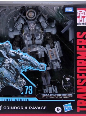 孩之宝 变形金刚 ss73 冲浪板和机器狗 经典电影 领袖级 模型玩具