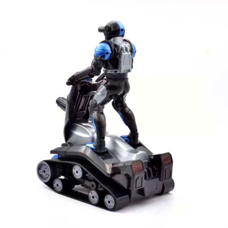 星辉娱乐太空2号智能机器人未来战士二号声光充电动玩具车模77640_不