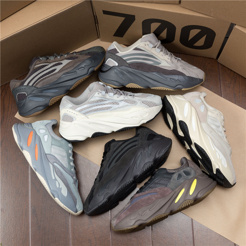 Really burst Coconut man 700v2 Black Soul Beige Inertia Volcano Grey crystal sea salt Color matching motion Diddyin the Women's Shoes, Low shoe, Fashion casual shoes category - from Buy2taobao.com to provide professional Taobao agent buy service