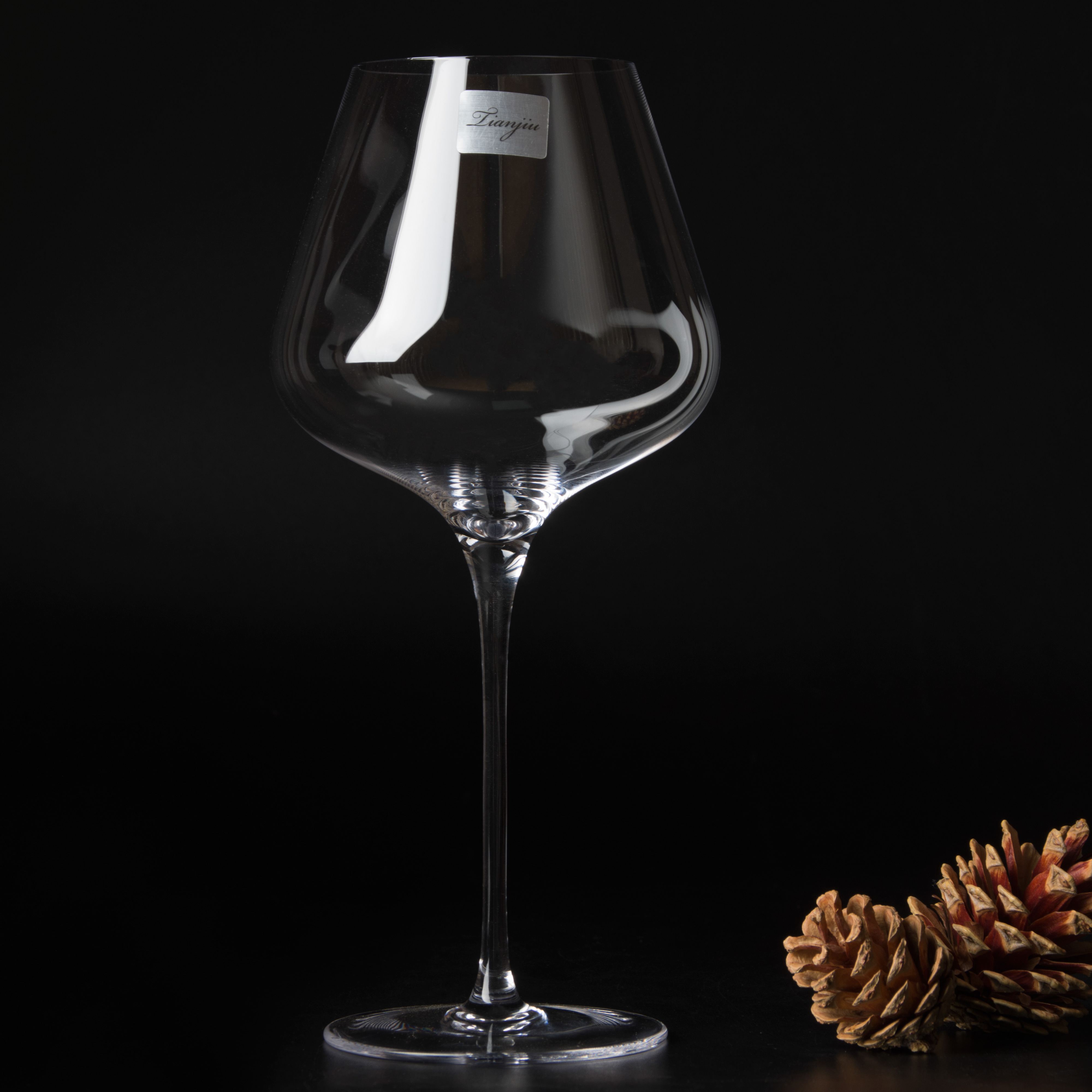 无铅人工吹制水晶玻璃大容量超薄红酒葡萄酒杯家用透明高脚杯