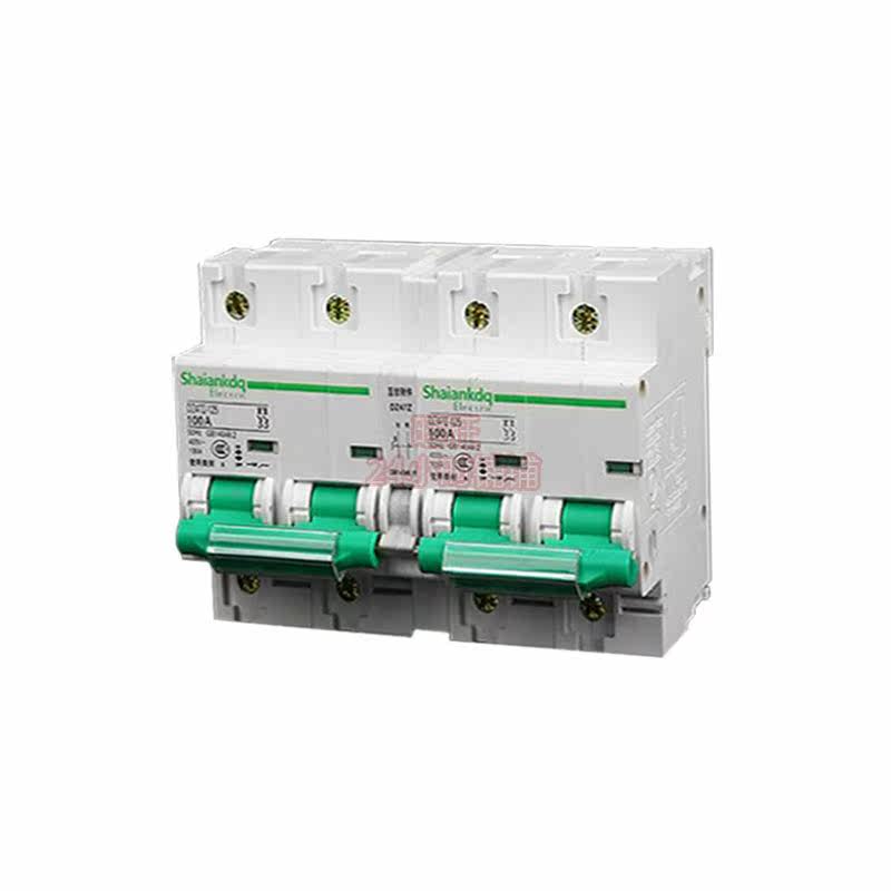 大功率双电源自动转换开关家用dz47-125型太阳能互锁切换断路器_不