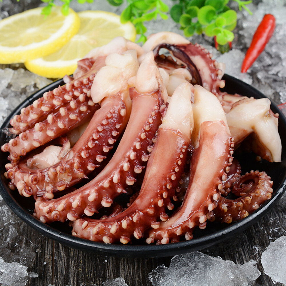 海豚海鲜 鲜活_章鱼须冷冻海鲜水产鲜活八爪鱿鱼须野生脆口须章鱼足2