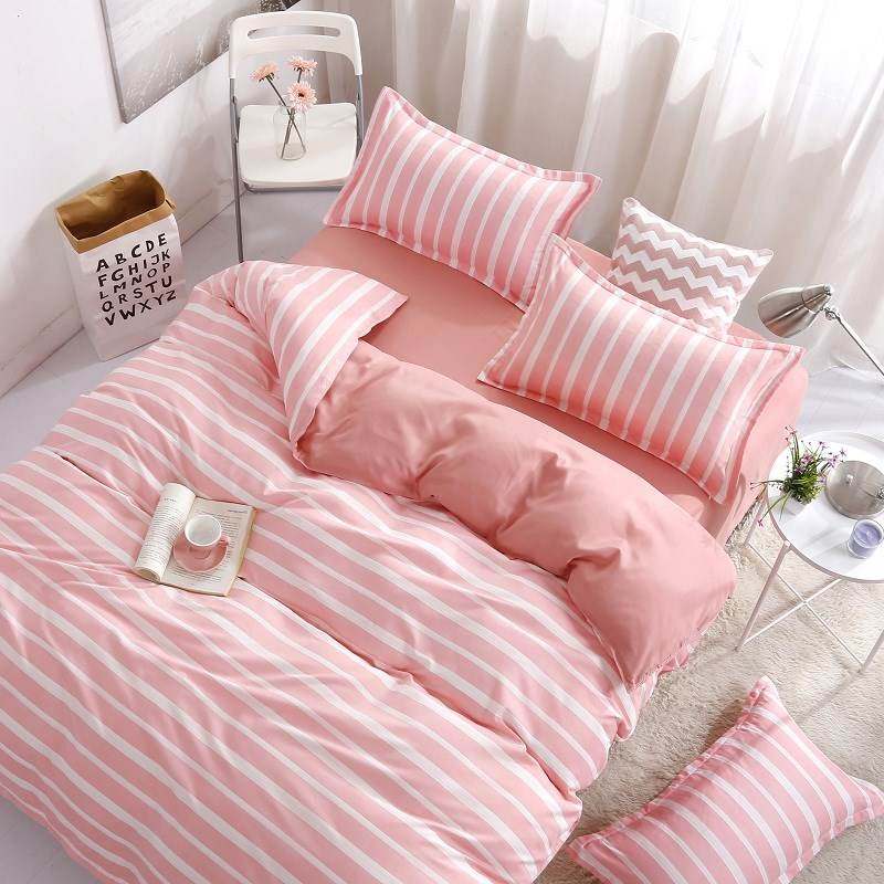 床上用品三件套 单人床女孩用大额优惠券