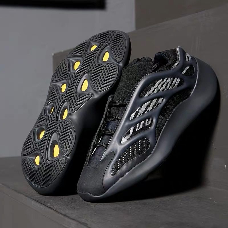 黑魂椰子鞋700v3异形骨架 高品质真爆底运动鞋夜光荧光绿莆田男鞋