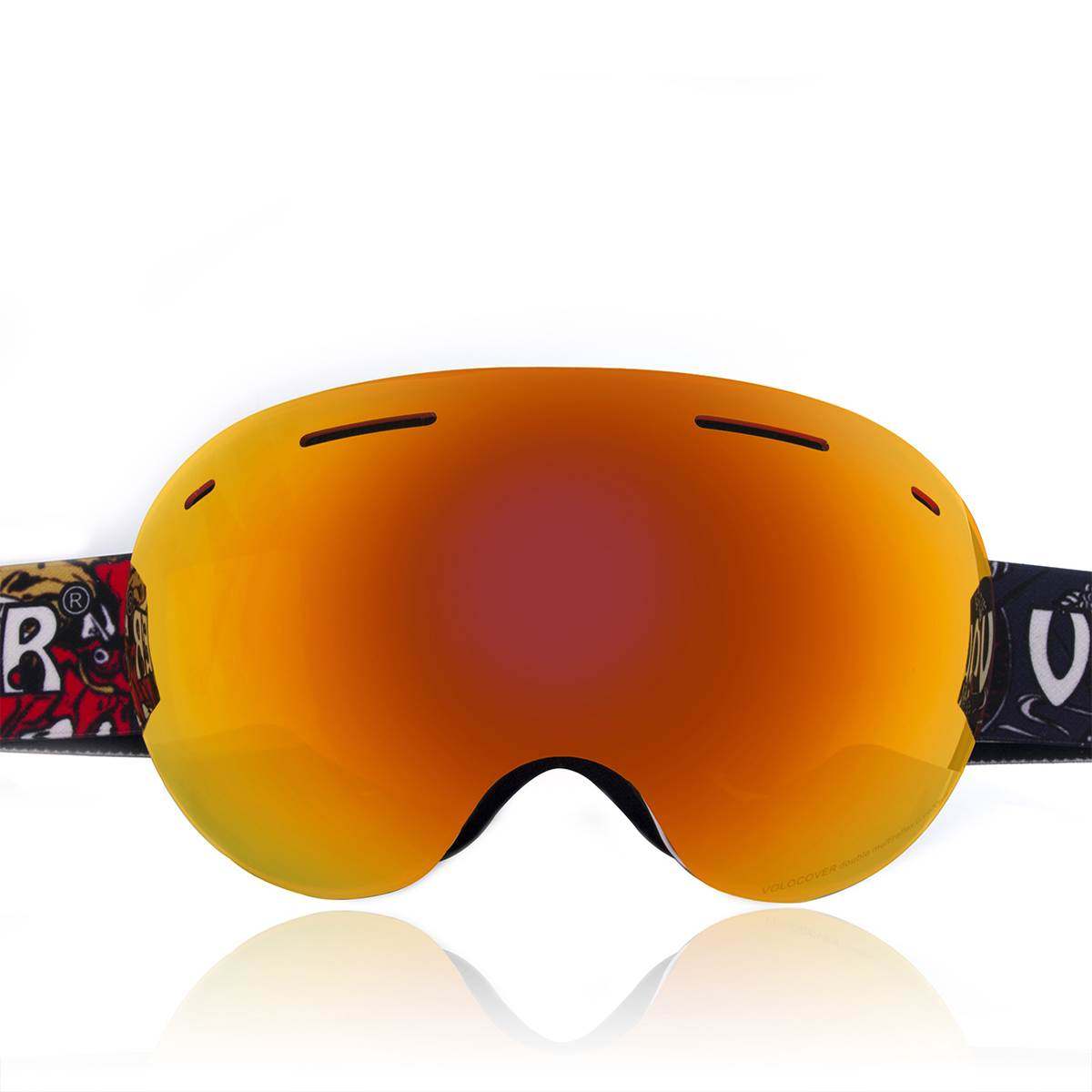 volocover艾仑凯沃防雾近视滑雪眼镜双层护目镜防风球面滑雪镜_5折