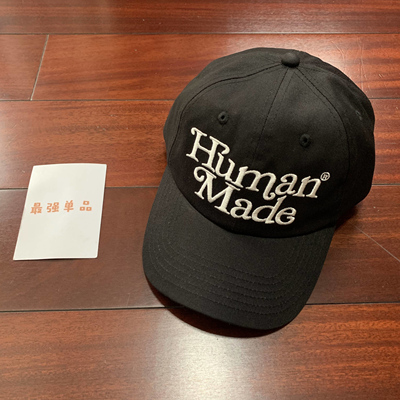 human made x girls 菲董 联名 高街 爱心 棒球帽 鸭舌帽 帽子