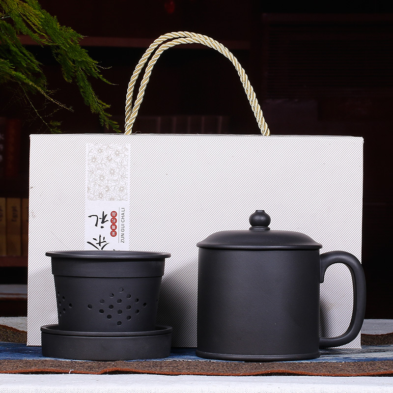 君豪宜興紫砂杯全手工紫砂黑朱泥茶杯蓋杯生日禮物杯子茶水辦公杯在類目 餐飲具, 茶具, 茶杯中 - 來自Buy2taobao.com提供專業的淘寶代購服務