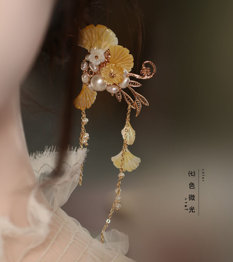 盘发簪子设计旗袍配饰茶服流苏饰品简约已售25新品淘宝$158折后价$3