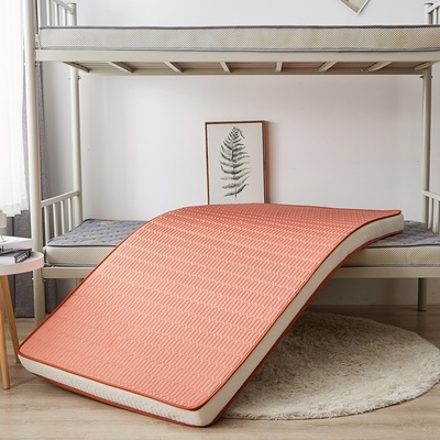 大学生加厚床垫宿舍折叠寝室1.8经济型懒人高密两用椰棕垫睡垫防