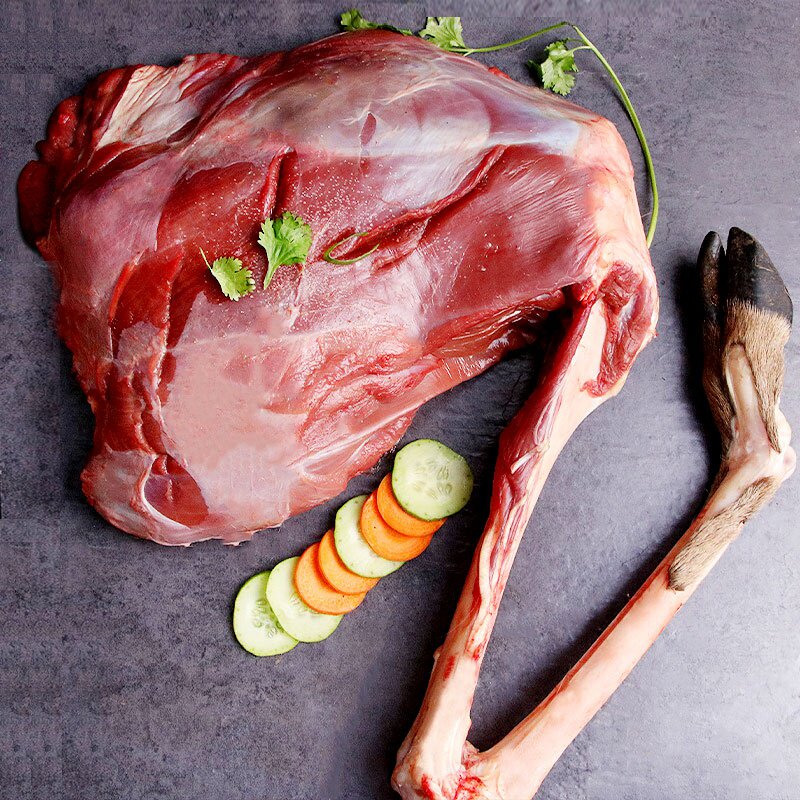 5斤长白山鹿肉新鲜现杀非熟食冷冻梅花鹿肉新鲜冷冻真空顺丰包邮