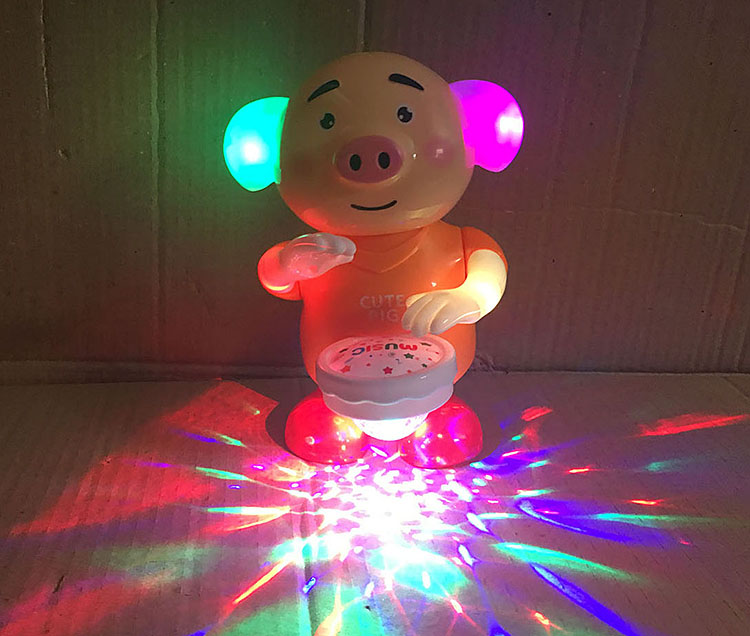 2-5七彩光儿童玩具海草猪宝宝声光互动玩具跳舞摇摆音乐卡通玩具|msdalam kategori Toy/bayi/teka-teki/blok bangunan/model, elektrik/kawalan jauh/inertia/mainan lancar, elektrik/haiwan jauh/Rajah - dari Buy2taobao.com untuk memberikan perkhidmatan ejen Taobao profesional membeli
