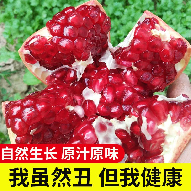 醜石榴 石榴仙子 5斤突尼斯軟籽甜紅水果新鮮軟子無籽當季整箱3斤在類目 水產肉類/新鮮蔬果/熟食, 新鮮水果, 石榴中 - 來自Buy2taobao.com提供專業的淘寶代購服務