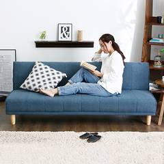日式北欧小户型多功能沙发床可折叠沙发床单人布艺沙发床两用包邮