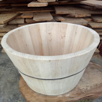香杉木泡脚木桶图片