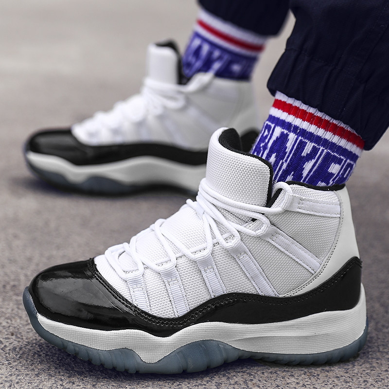 李宁男童aj儿童鞋篮球运动鞋