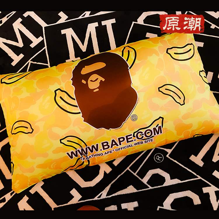 潮牌bape猿人个性创意长方形沙发坐垫靠背套抱枕休闲午睡情侣枕头|ruв категории домашний ткань, подушка/подушка - от Buy2taobao.com для оказания профессиональной услуги покупки агента Taobao