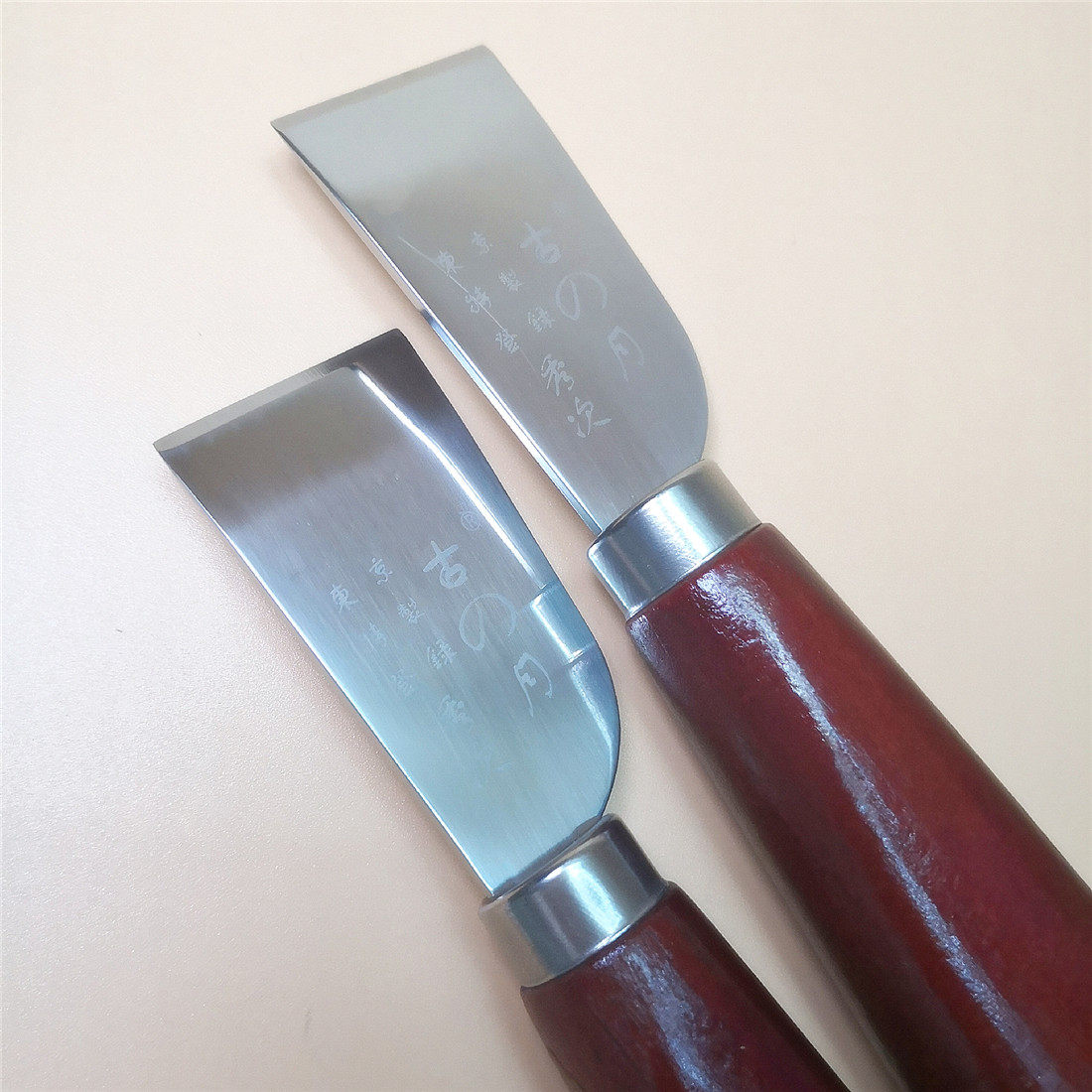 古月秀次日式裁皮刀 手工diy牛皮革真皮具工具开料削薄铲皮切皮刀