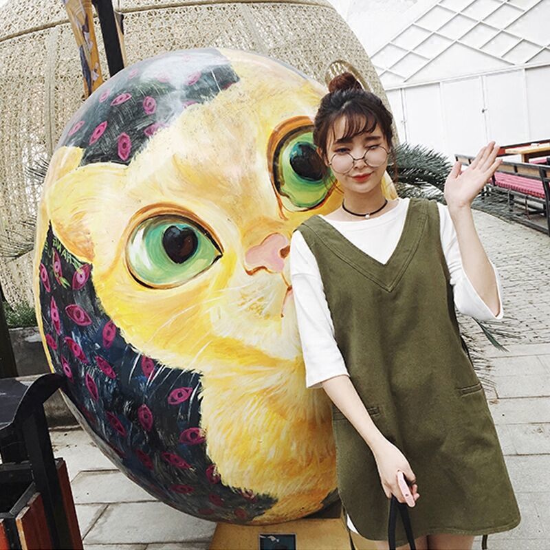 夏季女装2020新款学生牛仔背带裙套装+时尚短袖t恤两件套连衣裙潮在类目 女装/女士精品, 套装/学生校服/工作制服, 其它套装中 - 来自Buy2taobao.com提供专业的淘宝代购服务