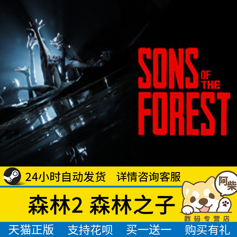 正版 森林之子steam 森林2 Sons Of The Forest 成品号白号账号多人生存 开放世界 中文游戏