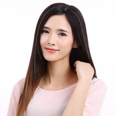 女真发发片头顶补发片遮白发图片