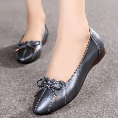 【软皮平跟单鞋休闲女皮鞋图片】软皮平跟单鞋休闲女