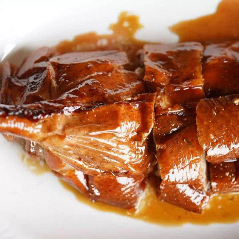 艾格吃饱了 广东新会荔枝柴烧鹅半只鹅1000g送礼食品