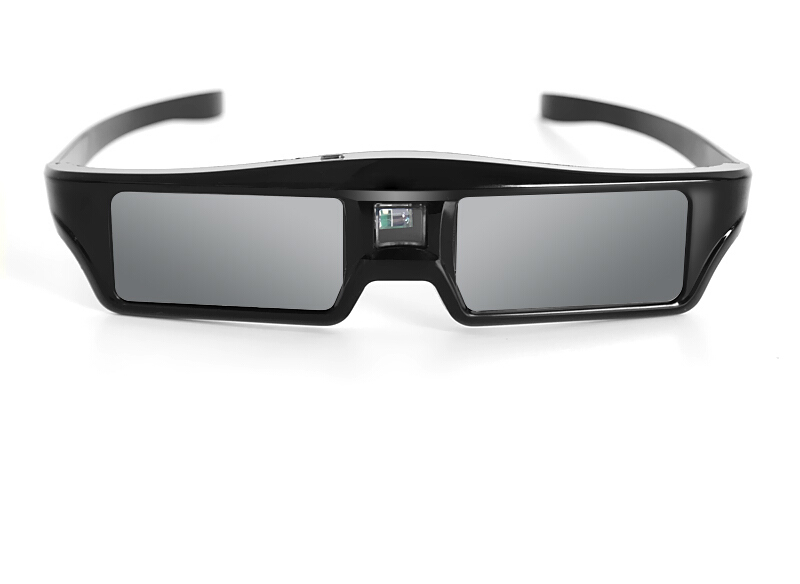 主动快门式3d立体眼镜用眼镜投影仪ai智能语音专用遥控器podoor便携