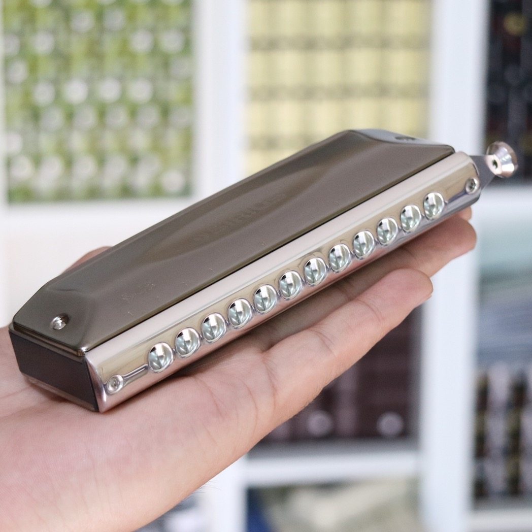 日本suzuki铃木s48ss48天狼星12孔半音阶口琴初学者成人专业