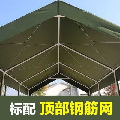 加厚帆布棚防雨汽车防晒车棚停车棚家用户外帐篷移动车库简易篷房