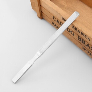 美甲搓条磨指甲工具不锈钢打磨搓条打磨条金属本甲搓家用锉刀锉条