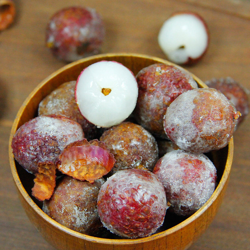 冻荔枝新鲜冰冻荔枝非妃子笑桂味黑叶孕妇水果网红水果出口日本