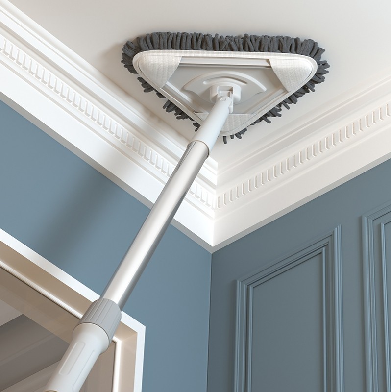 擦墙拖把加长伸缩杆