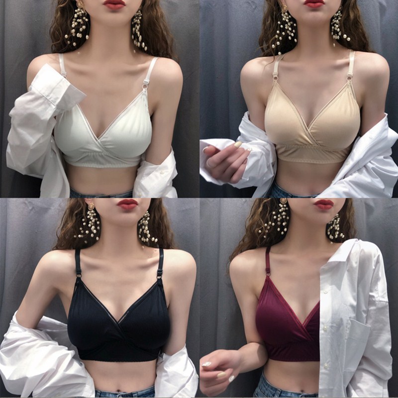2019新款款性感百搭无钢圈少女胸罩聚拢上托防走光美背文胸内衣潮在类目 女士内衣/男士内衣/家居服, 文胸中 - 来自Buy2taobao.com提供专业的淘宝代购服务
