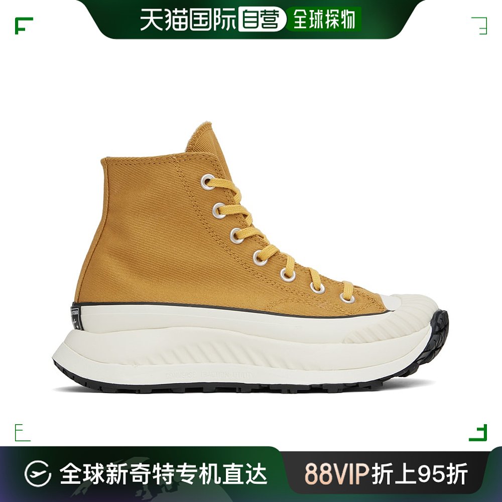 香港直邮潮奢 Converse 匡威 男士 黄色 Chuck 70 AT-CX 高帮运动