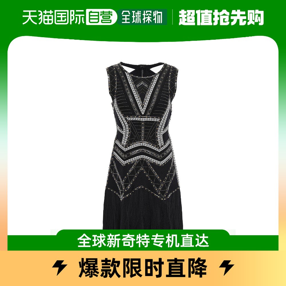 香港直邮潮奢 Herve Leger 荷芙妮格 女士高雅连衣裙