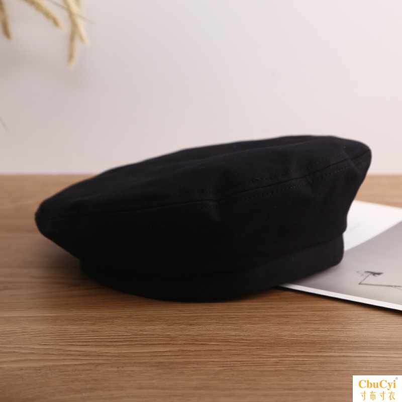 。黑色贝雷帽女日系夏季薄款透气复古文艺画家帽百搭气质纯色八角在类目 服饰配件/皮带/帽子/围巾, 帽子中 - 来自Buy2taobao.com提供专业的淘宝代购服务