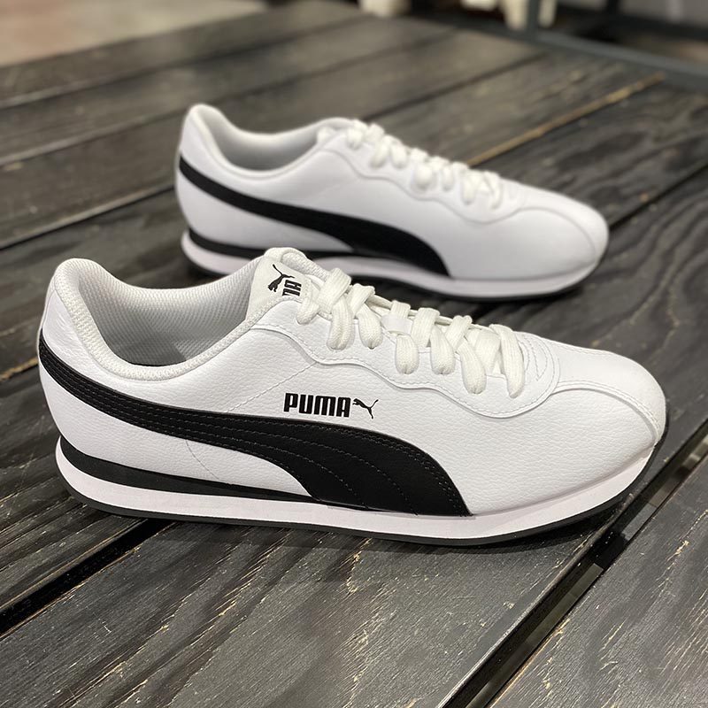 彪马puma男女款皮面撞色阿甘turin复古运动休闲鞋跑步鞋366962