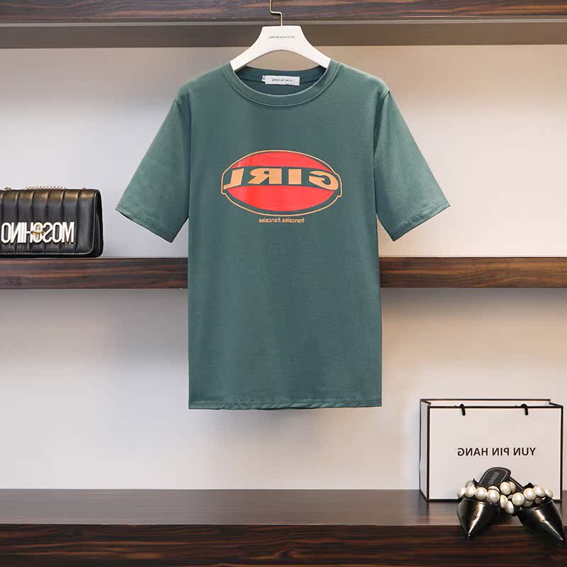 大码女装2019夏装新款洋气显瘦套装减龄胖妹妹印花T恤短裙两件套|ruв категории Женская одежда, женской одежды - от Buy2taobao.com для оказания профессиональной услуги покупки агента Taobao