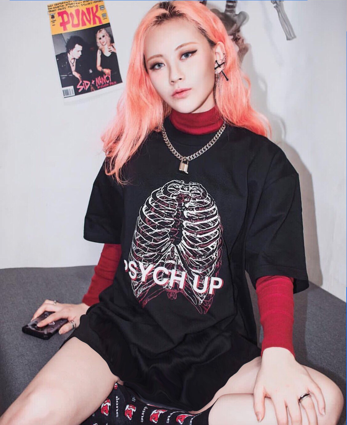 ulzzang短袖t恤女宽松新款夏韩版百搭超火显瘦男女情侣青少年