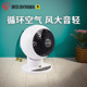 日本iris爱丽思空气循环扇家用落地扇电扇台式电风扇爱丽丝风扇