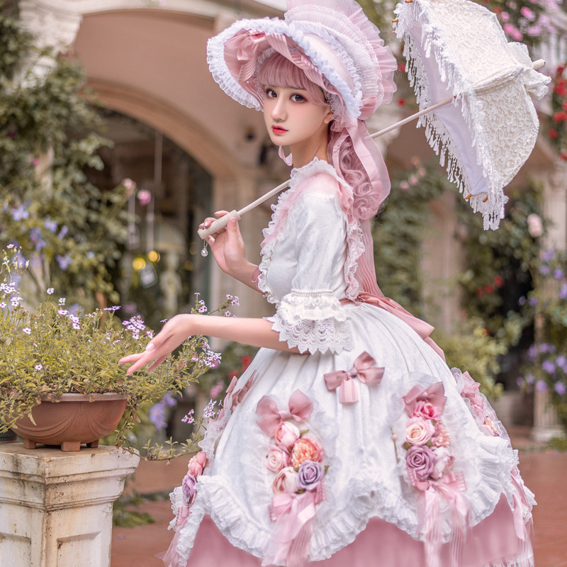 lolita奥斯汀庄园洛丽塔复古欧式宫廷公主洋装连衣裙二团定金优惠券
