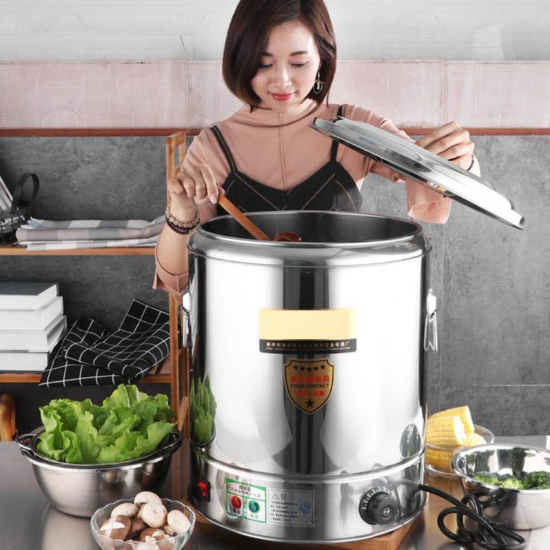 炖煮奶茶水烧水桶保温桶家用厨房煮粥锅大容量汤面炉酒楼商用便携_不