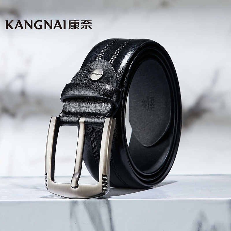 康奈官方正品皮具真皮皮带百搭针扣男士腰带简约休闲韩版青年皮带在类目 服饰配件/皮带/帽子/围巾, 腰带/皮带/腰链中 - 来自Buy2taobao.com提供专业的淘宝代购服务