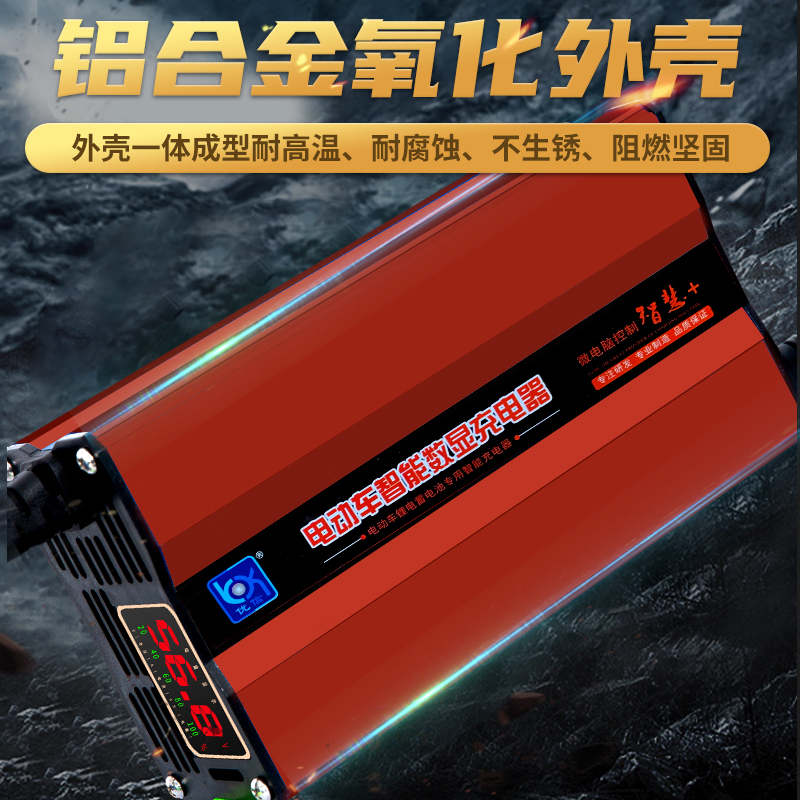 锂电池充1电器2V24V30A三元铁锂12.6V14.6V29.2V伏洗地机叉车房车